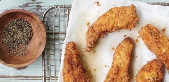 Healthy Gluten-Free Fried Chicken Strips 