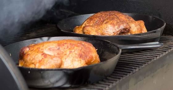 Soak and Smoke Chicken