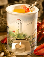 Gourment Village by the sea butter warmer