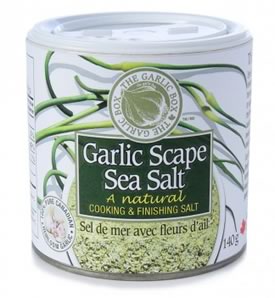 The Garlic Box Garlic Scape Sea Salt