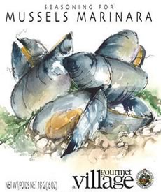 Mussels marinara seasoning by Gourmet du Village
