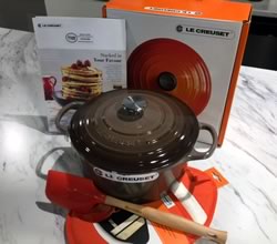 Enter for a chance to win a Le Creuset French Oven Gift Set