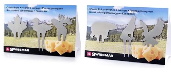 Swissmar Cheese Picks Set of 3