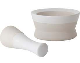 Casa Blanca Mortar and Pestle by Trudeau