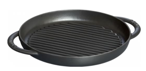 10 inch Round Double Handle Grill