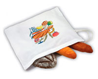 Della Piazza Round Bread Bag