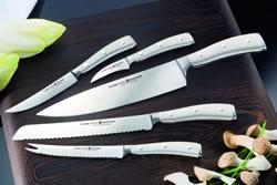 Wüsthof's Classic Ikon White knives