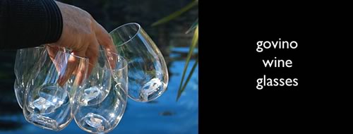 Govino Wine Glass with Brix Chocolate